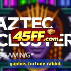 ganhos fortune rabbit